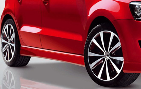 Пороги VW Polo V 2009-н.в.