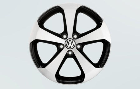 Диск литой R18 VAG дизайн Thunder II Schwarz для VW CC 2012-н.в., Passat CC 2008-2011, Scirocco