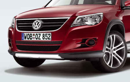 Накладка на бампер передний VW Tiguan (5N) 2007-2010