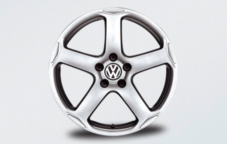 Диск литой R18 VAG дизайн Karthoum Sterling Silber для VW Golf V, Golf V GT, Golf V GTI, Golf V Variant, Golf VI, Golf VI GTI, Golf VI Variant, Golf Plus 2005-2008, Golf Plus 2009-н.в., Jetta V 2006-2010, Jetta VI 2011-н.в.
