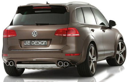 Комплект обвеса VW Touareg (7P) 2010-2015 от компании Je Design Wide Body I (BREITBAU) для автомобилей без пакета R-Line