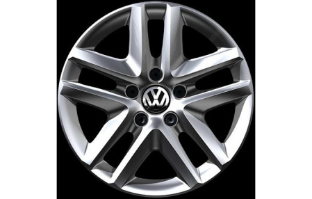 Диск литой R16 VAG дизайн San Francisco Brillantsilber для VW Tiguan (5N) 2007-2010, Tiguan (5N) 2011-2016