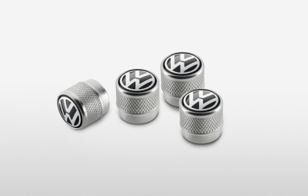 Колпачки на ниппели алюминиевые Volkswagen