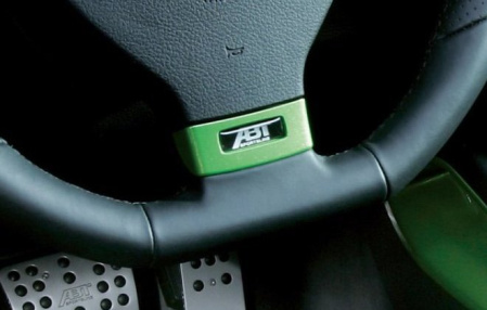 Вставка в руль VW Scirocco 2008-2014 с логотипом ABT