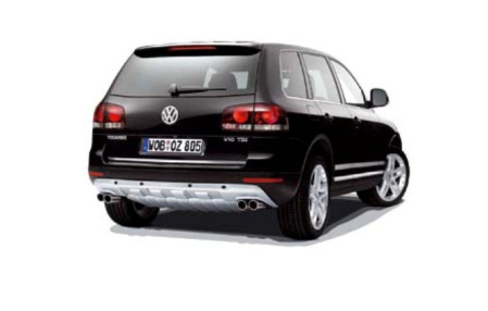 Спойлер крыши VW Touareg (7L) 2007-2010