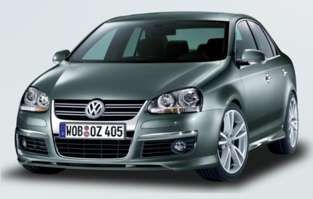 Накладка на бампер передний VW Golf V GT, Golf V GTI, Golf V Variant, Jetta V 2006-2010