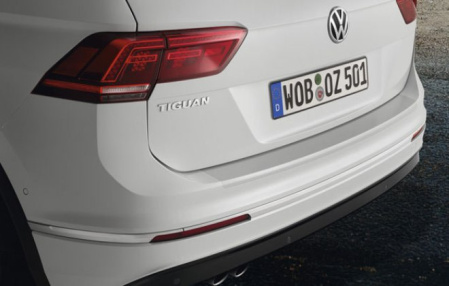Защитная плёнка на задний бампер для VW Tiguan (5N) 2016-н.в.