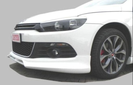 Накладка на бампер передний VW Scirocco 2008-2014