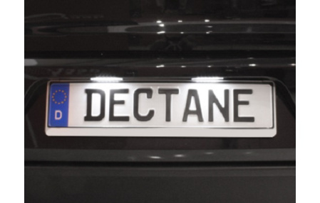 Подсветка номерного знака VW EOS 2006-2010, Beetle II 2006-2010, Passat (B6) 2005-2010, Passat CC 2008-2011, Polo IV 2005-2010, Phaeton 2008-2010, Scirocco 2008-н.в. Светодиодная