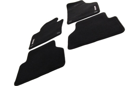 Коврики в салон VW Tiguan (5N) 2007-2010, Tiguan (5N) 2011-2016 текстильные Premium передние и задние черные