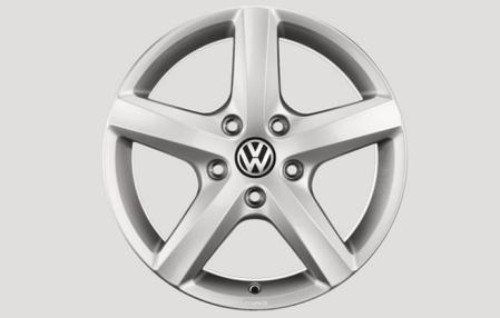 Диск литой R18 VAG дизайн Aspen Brillantsilber для VW Touareg (7P)