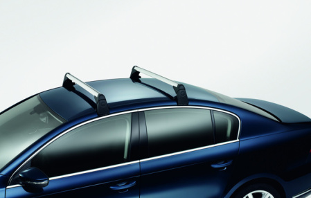 Поперечные рейлинги для багажной системы VW Passat (B6) 2005-2010 Седан, Passat (B7) 2011-2015 Седан