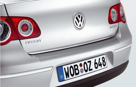 Защитная плёнка на задний бампер для VW Passat (B6) 2005-2010 Седан