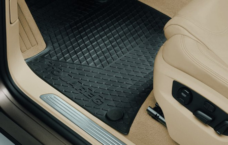 Коврики в салон VW Touareg (7P) резиновые задние