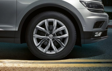 Диск литой R18 VAG дизайн Kingston Brillantsilber для VW Tiguan (5N) 2016-н.в.