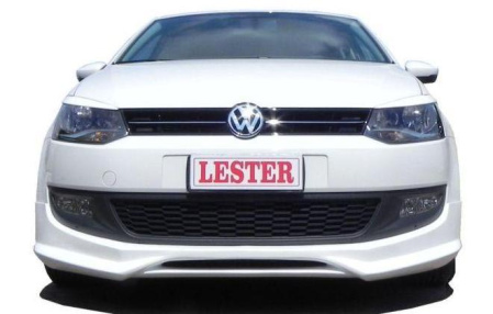 Накладка на бампер передний VW Polo V 2009-н.в.
