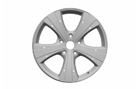 Диск литой R19 VAG дизайн Zaragoza Brillantchrom для VW Touareg (7L) 2003-2006, Touareg (7L) 2007-2010