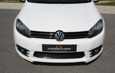 Бампер передний VW Golf VI, Golf VI GTI в стиле Phoenix для автомобилей без противотуманных фар