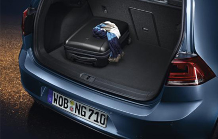 Коврик в багажник VW Golf VII 7-местных двусторонний