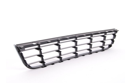 Решетка бампера VW Passat (B6) 2005-2010 черная с хромом нижняя
