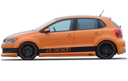 Комплект обвеса VW Polo V 2009-н.в. от компании Je Design в стиле Carbon-Optik