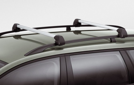 Перекладины на продольные рейлинги VW Passat (B6) 2005-2010 Variant, Passat (B7) 2011-2015 Variant, Passat Alltrack (B7) 2012-н.в. серебристые