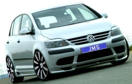 Накладка на бампер передний VW Golf Plus 2005-2008