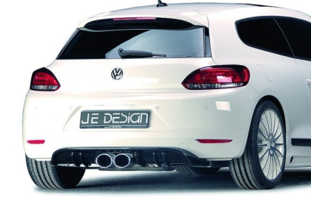 Диффузор заднего бампера VW Scirocco 2008-2014