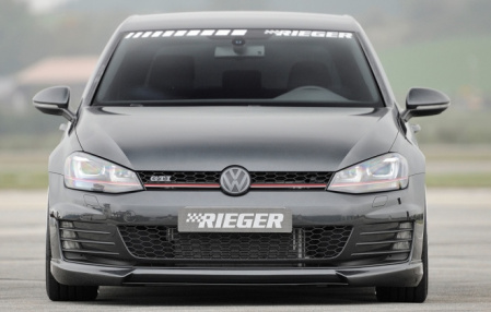 Комплект обвеса VW Golf VII GTI от компании Rieger в стиле Carbon-Optik