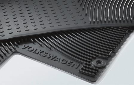 Коврики в салон VW California (T5) 2003-2009, California (T5) 2010-2015, Caravelle (T5) 2003-2009, Multivan (T5) 2003-2009, Multivan (T5) 2010-2015, Transporter (T5) 2003-2009, Transporter 2010-н.в. резиновые передние