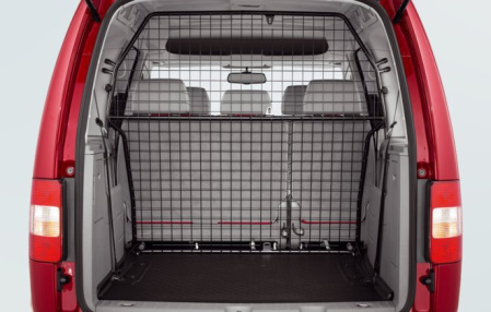Решётка для перевозки багажа и собак VW Caddy 2008-2010, Caddy 2011-н.в.